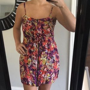 Colorful short dress